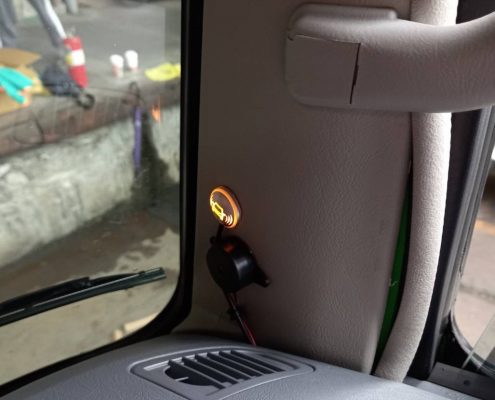 台灣空運大型車輛安裝毫米波感測器