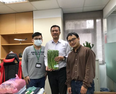 台灣空運_防疫期間採購蔬菜