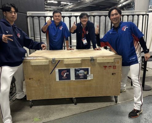 中華隊發球機空運日本_台灣空運